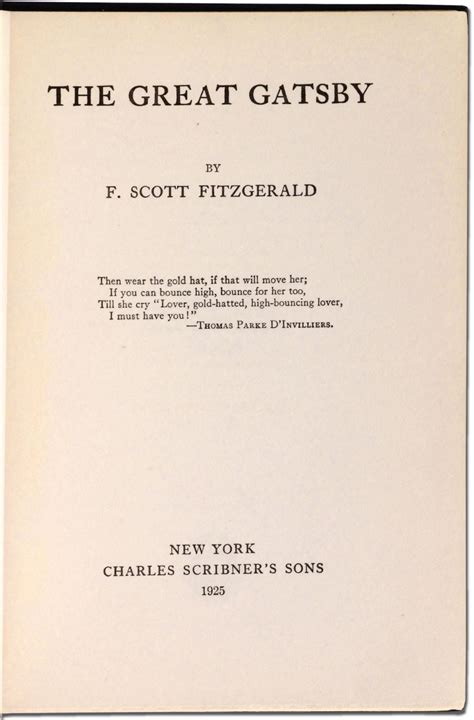 The Great Gatsby | F. Scott FITZGERALD