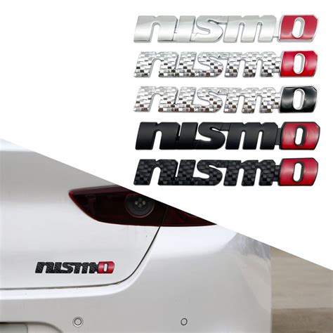 3d Car Sticker Badge Emblem Decal Front Hood Grille For Nissan Nismo