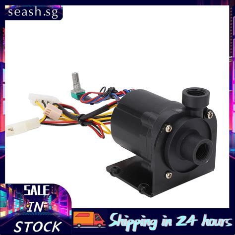 Seashorehouse Pc Water Pump Speed Regulation Computer Cooling Brushless Dc 12v 600l H 3600rpm