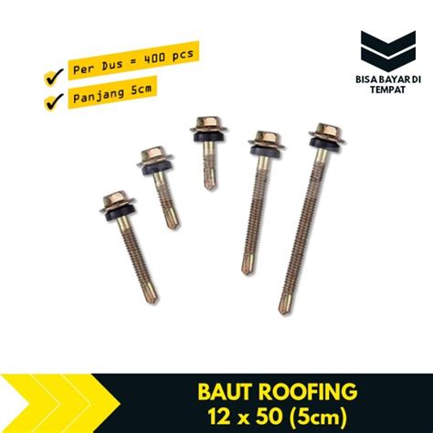 Jual Baut Roofing Baja Ringan X Mm Cm Dus Pcs Kab