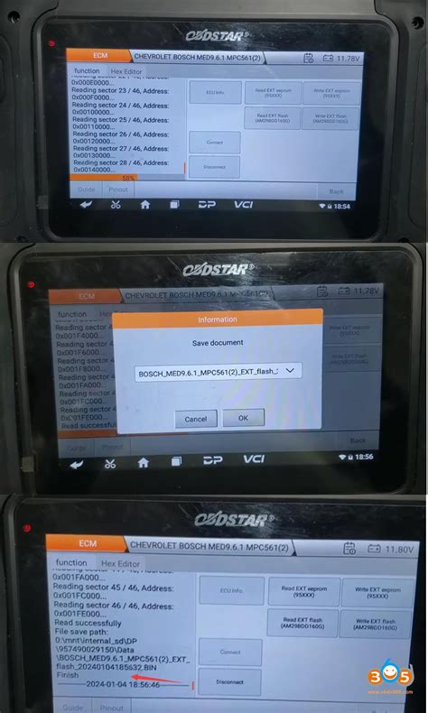 Obdstar Dc Clone Gm E Ecm Via Mp And P Obdii