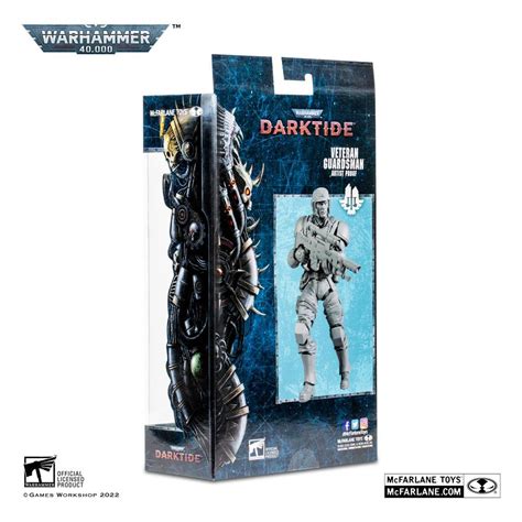 Figurine Mcfarlane Warhammer K Darktide Figurine Veteran Guardsman