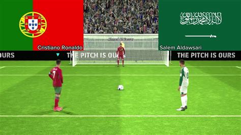 Portugal Vs Saudi Arabia Penalty Kick Cristiano Ronaldo Vs Salem