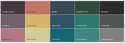 Dulux Feature Wall Paint Colour Chart - Infoupdate.org 