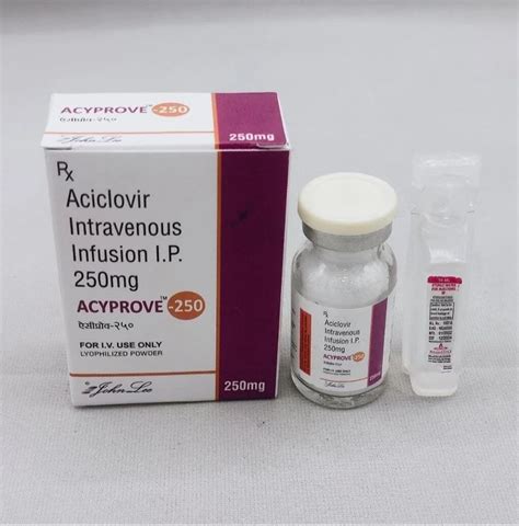 Aciclovir Intravenous Infusion Mg At Vial Acyclovir