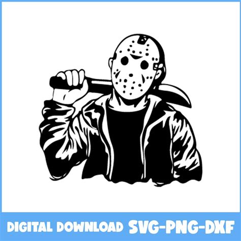 Jason Voorhees Svg Jason Svg Horror Movies Svg Horror Cha Inspire