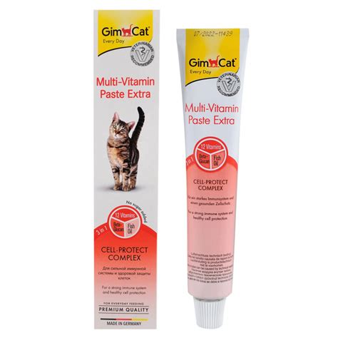 Паста GimCat Multi Vitamin Paste Extra для котов мультивитаминная 100 г