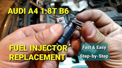 AUDI A4 1 8T B6 FUEL INJECTOR REPLACEMENT Fast Easy Step By Step