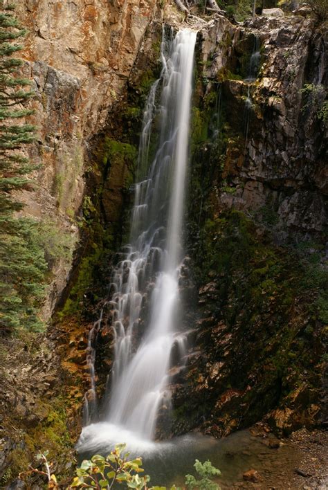 Bullion Canyon Falls Marysvale Ut Staycation Vacation Waterfall