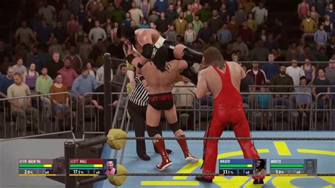 Wcw2k16 November Week 1 Wcw Saturday Night Match 6 Wrathmortis Vs The Outsiders Youtube