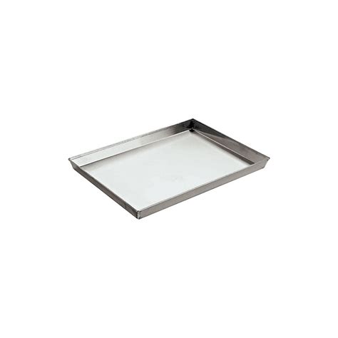 TEGLIA PIZZA ALLUMINATA RETTANGOLARE CM 60