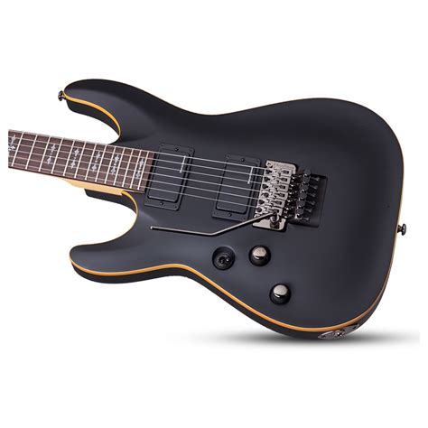 Schecter Demon-6 FR Links zur Verfügung gestellt, im Alter von Black ...