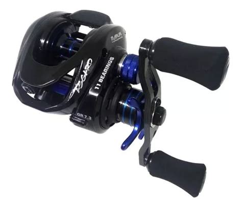 Reel Rotativo Maruri Asgard 11000 AS11 Derecho Izquierdo Color Negro