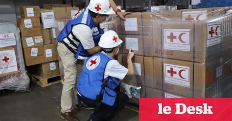 La Croix Rouge Espagnole Envoie 74 Tonnes D Aide Humanitaire Aux