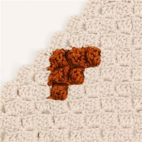 How to Crochet a Corner to Corner Popcorn Stitch » Make & Do Crew