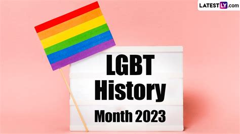 Festivals & Events News | Everything To Know About LGBT History Month ...