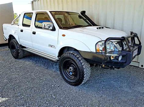 Nissan Navara D22 St R Ute 2011 White Used Vehicle Sales