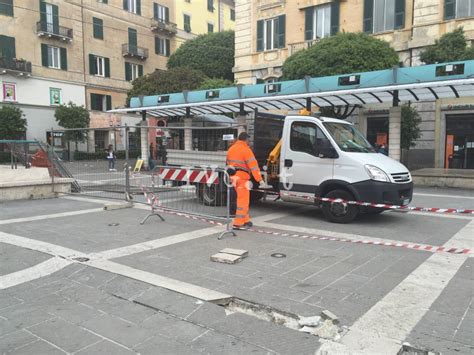 Piazza Sisto IV Torna Ai Savonesi Terminato L Intervento Di Ripristino