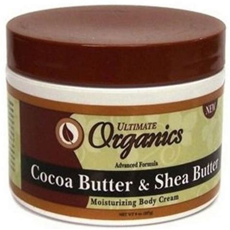 Ultimate Organics Cocoa Butter And Shea Butter Moisturising Body Cream 227g For Sale Online Ebay