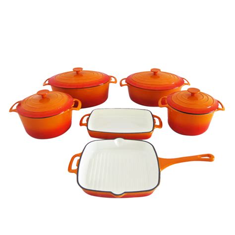 China Enamel Cast Iron Cookware Set PCS930 factory and suppliers | PC