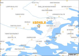 Karmala (Russia) map - nona.net