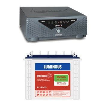 Microtek Combo Microtek Hybrid Va Sinewave Home Ups With Luminous