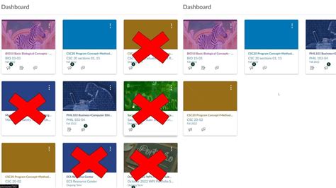 Removing Courses From Your Dashboard On Canvas Youtube