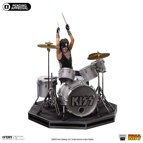 Kiss Peter Criss Statuette Art Scale Cm Shopforgeek