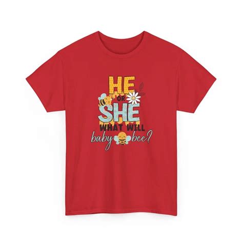 Hot Trending Bee T Shirt Save The Bees Shirt Honeybee Tee Bee Gender Reveal He Or She
