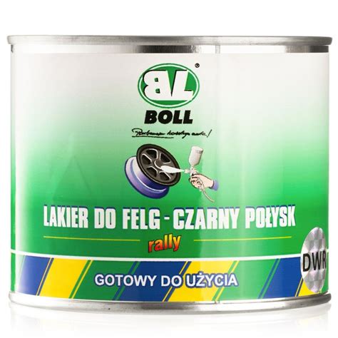 Boll Lakier Do Felg Samochodowych Rally Ml Czarny Po Ysk Erli Pl