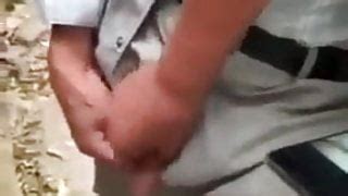 Giving Asian Daddy A Handjob Outdoors Free Gay Hd Porn Xhamster