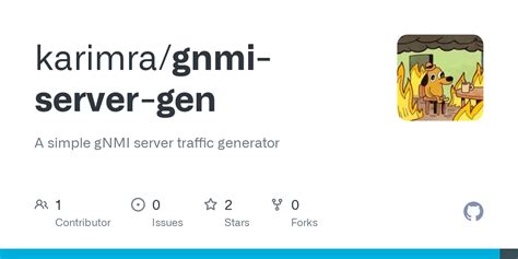 github karimragnmi server gen  simple gnmi server traffic generator