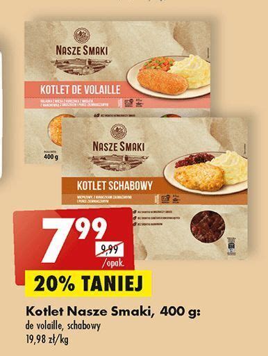 Promocja Kotlet Schabowy Z Ziemniakami I Buraczkami Nasze Smaki W Biedronka