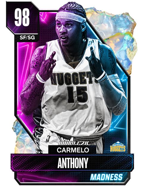 NBA 2K24 2KDB Custom Card Melo