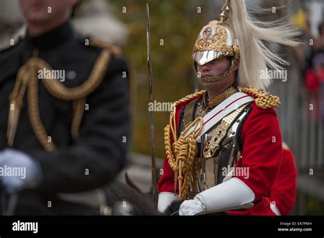 City Of London Uk Th November Household Cavalry Mounted