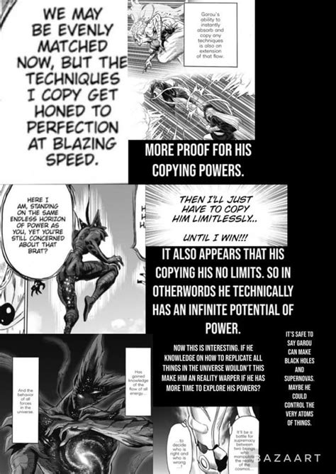 Power Scaling Cosmic Fear Garou : r/BattleMatchUp