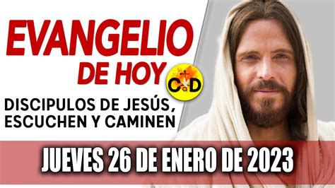 Evangelio de Hoy Jueves 26 de Enero de 2023 LECTURAS del día y