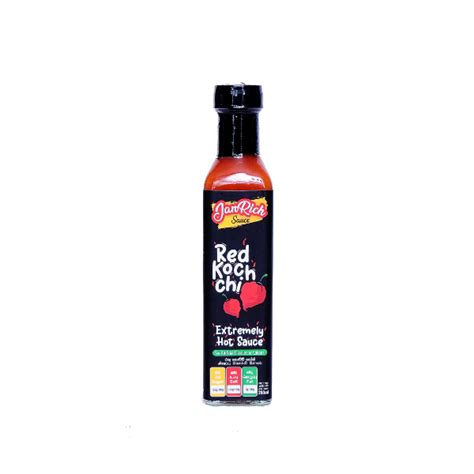 Janrich Red Kochi Hot Sauce 260Ml Glomark Lk