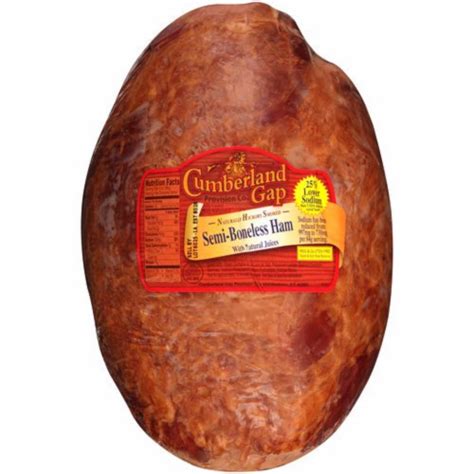 Cumberland Gap Semi Boneless Ham Oz Kroger