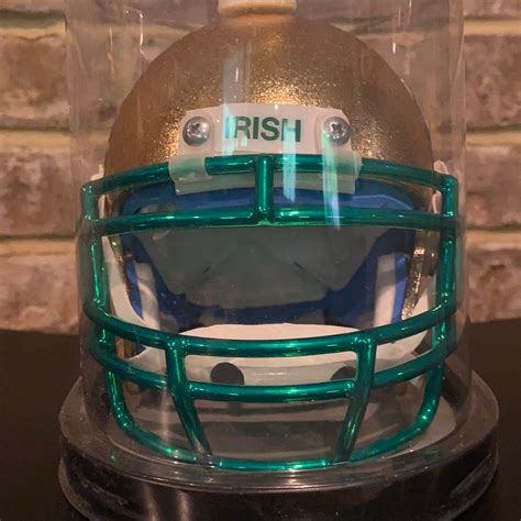 Notre Dame 2013 Shamrock Series Texas Schutt Mini Helmet – SPORTSCRACK