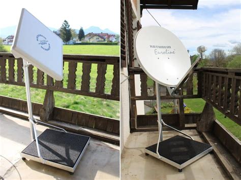 Sat Antennen Auf Dem Balkon Kathreins Komplettl Sungen F R Den Wechsel