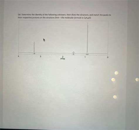 Answered Chem 2470 ¹h Nmr Worksheet Summer Bartleby