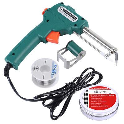 Auto Soldering Iron Kit W V Corded Electric Welding Gun With