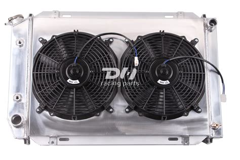 3 Rows Aluminum Radiator Shroud Fan For Ford Mustang Gt Lx 5 0L