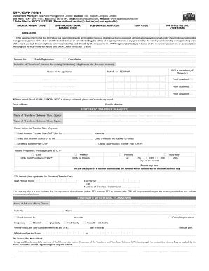 Fillable Online STP SWP Form Fax Email Print PdfFiller