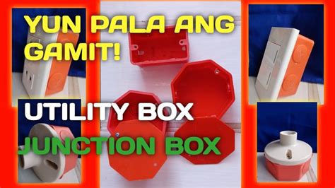 UTILITY BOX AT JUNCTION BOX SAN DAPAT GINANAMIT YouTube