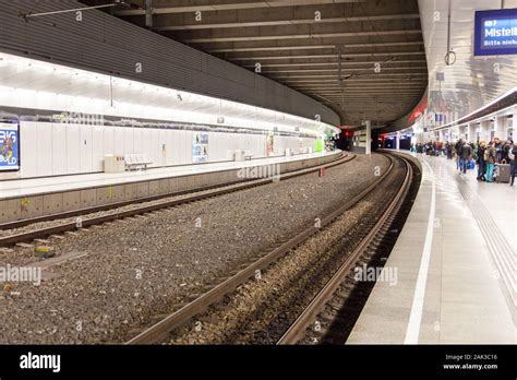 Vienna Airport train station, Vienna Austria Stock Photo - Alamy