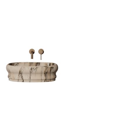 Capella Vessel 20 Marmi Natural Stone