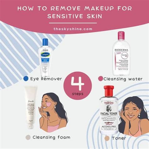 How To Remove Makeup For Sensitive Skin