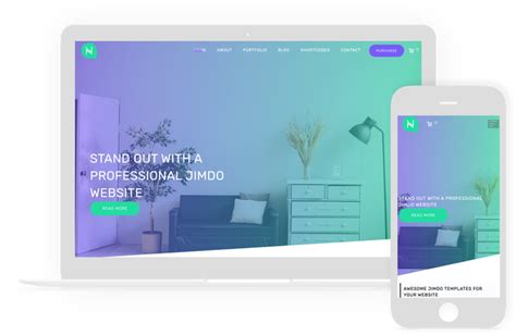 7 new Jimdo templates for 2020 - Official website - Jimdo